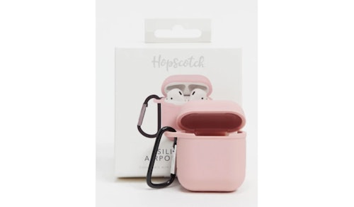 Thumbs Up airpod case in pink