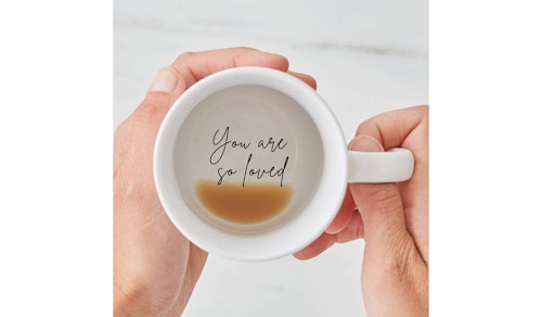 'You Are So Loved' Hidden Message Mug