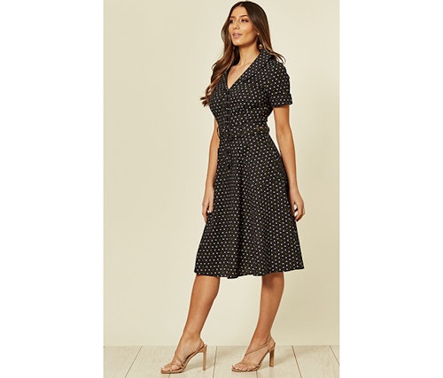 Brette Midi Skater Shirt Day Dress