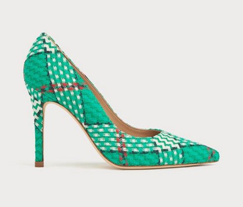 Fern green tweed courts