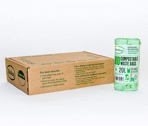 BioBag Compostable Caddy Bin Liners