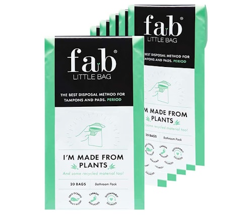 Eco-friendly sanitary disposal bags: Fab Little Bag