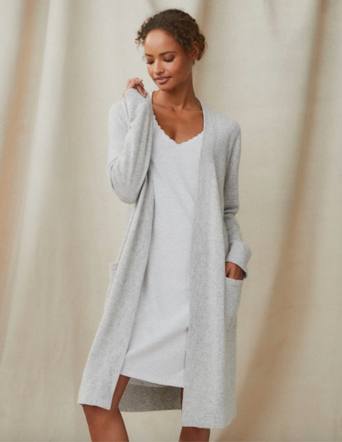 The White Company, Cashmere Short Robe, £229