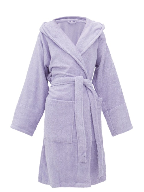 Tekla, Hooded Cotton-Terry Bathrobe, £145