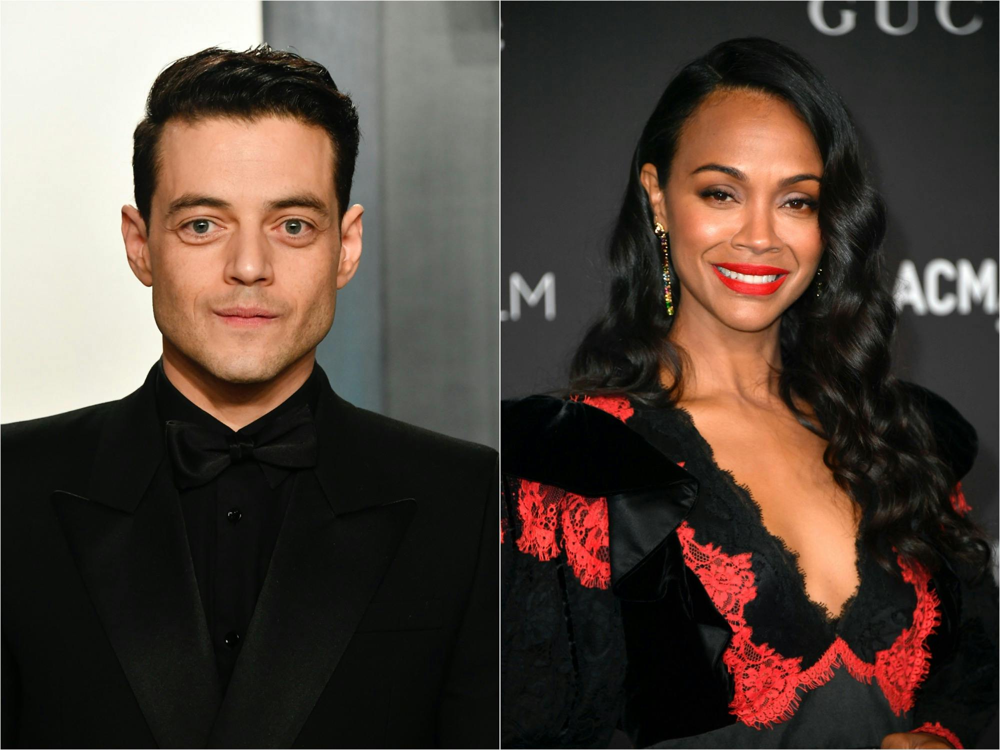 Rami Malek, Zoe Saldana