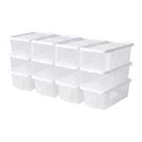 Femor 12 Set Storage Boxes with Lids