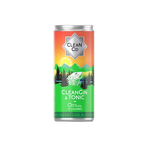 CleanGin & Tonic 250ml