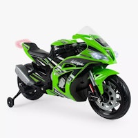 INJUSA Kawasaki ZX10 12V Electric Ride-On Motorbike
