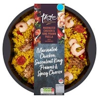 Sainsbury's Chicken & King Prawn Paella, Taste the Difference 800g