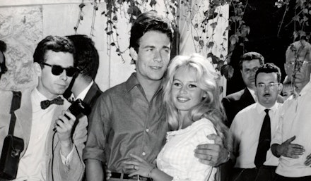 Brigitte Bardot and Jacques Charrier Brigitte Bardot and Jacques Charrier