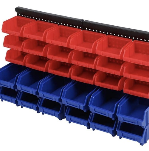 Wall Mounted Parts Organiser