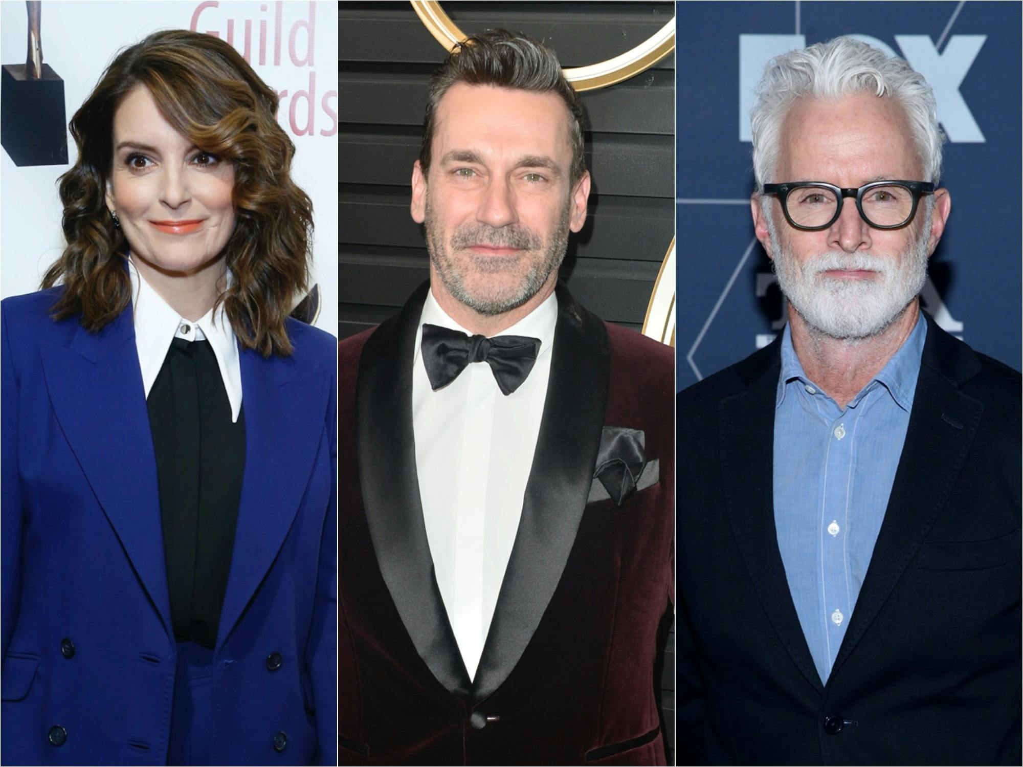 Tina Fey, Jon Hamm, John Slattery