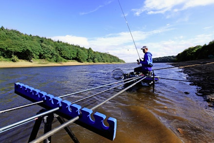 A pole and feeder attack gave Lee plenty of options. A pole and feeder attack gave Lee plenty of options.