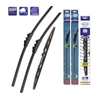 Alca 500 2007-Onwards Set of 3 Windscreen Wiper Blades