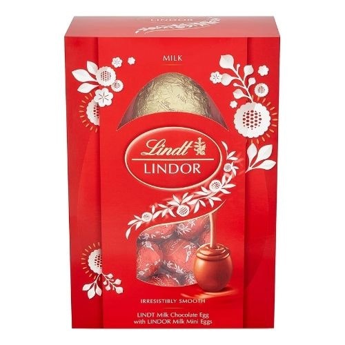 Lindt LINDOR Milk Easter Egg Gift