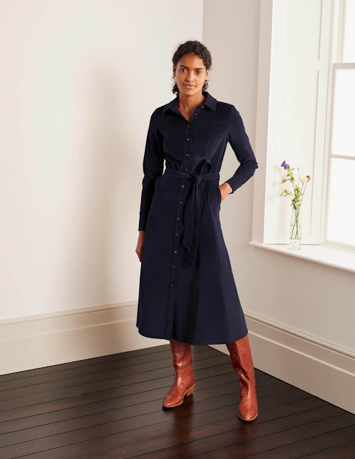Boden, Judith Cord Shirt Dress, WAS £110, NOW £66