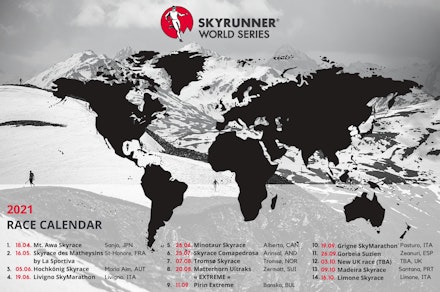 2021 Skyrunner World Series calendar 2021 Skyrunner World Series calendar