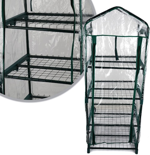 Kingfisher GHPRO Premium 4 Tier Greenhouse