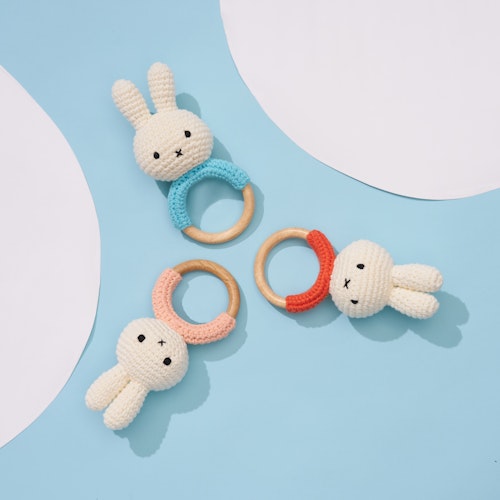mum to be gifts New Mum Smallable, Just Dutch Miffy Crochet Rattle, £21
