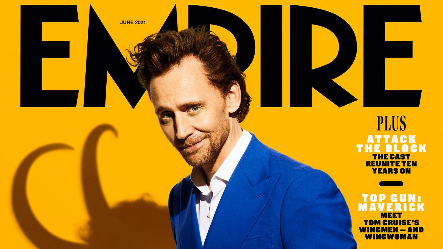Empire – June 2021 cover – Tom Hiddleston