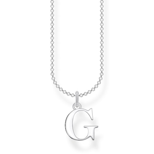 Sterling Silver Alphabet Necklace, £59