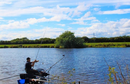 Known as the bream zone, the river here will be wide Known as the bream zone, the river here will be wide