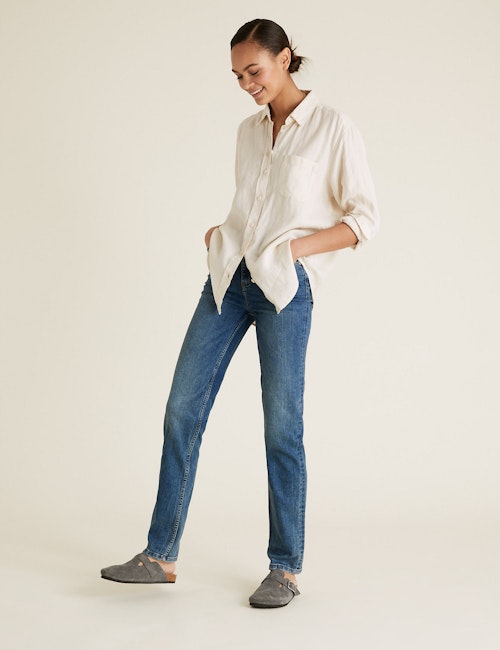 M&S, Sienna Straight Leg Jeans with Stretch, £19.50