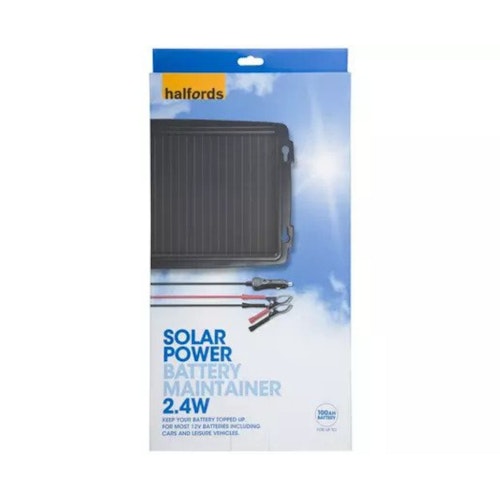 Halfords Solar Power 240 Battery Charger