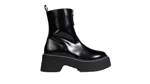 Missguided zip ankle boots