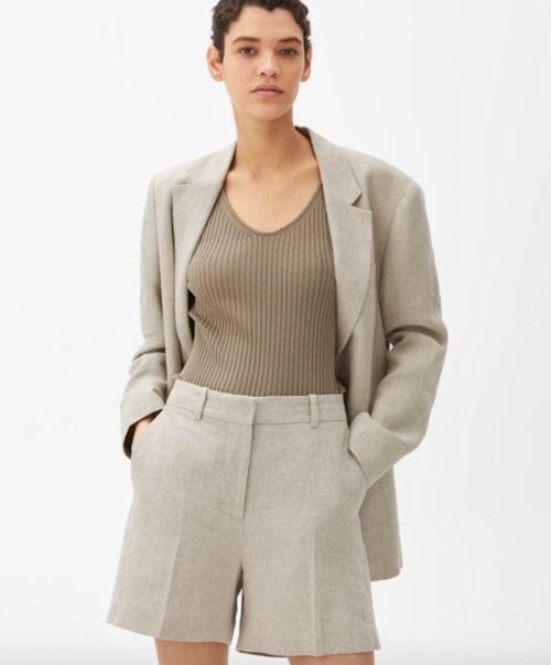 Arket, Heavy Linen Shorts, £55