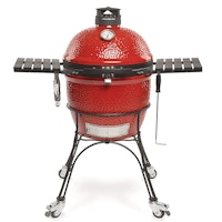 Kamado Joe KJ23RHC Classic II Charcoal Grill, Blaze Red