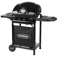 Outback Omega 250 2-Burner Gas BBQ u2013 Black