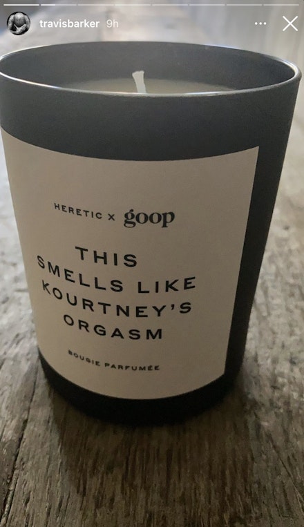 Travis Barker Goop Orgasm Candle Travis Barker Goop Orgasm Candle