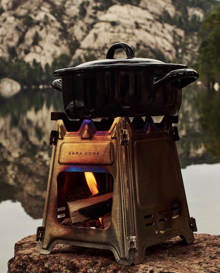 A camping stove from Zara Home A camping stove from Zara Home