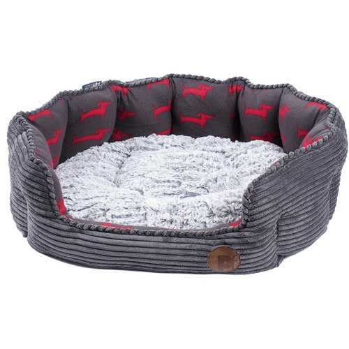 Petface Deli Bamboo and Jumbo Cord Bed