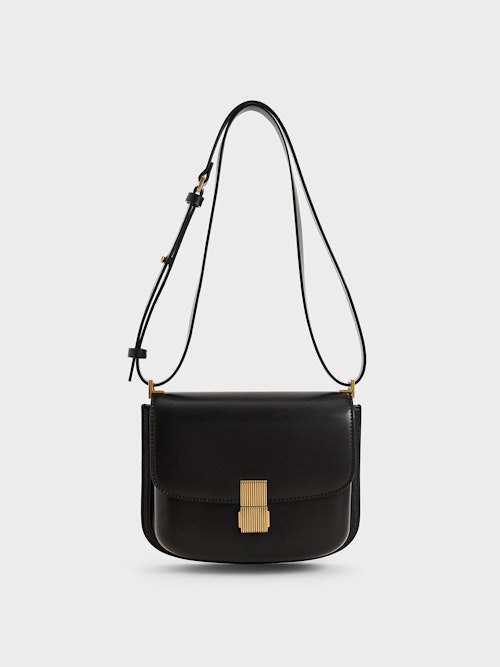 Charles & Keith, Metallic Push-Lock Shoulder Bag, £75