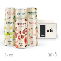 Kiss of Wine 6 Can Spring Taster Pack