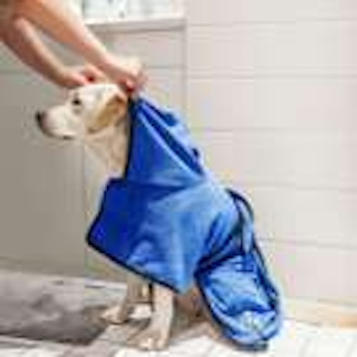 Bella & Bala Microfiber Dog Bathrobe
