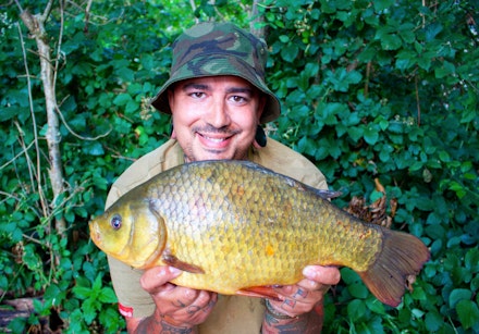 This 4lb 3oz crucian was just one of five weekly awards for Matt Fernandez This 4lb 3oz crucian was just one of five weekly awards for Matt Fernandez