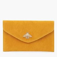 Metal Bug Envelop Clutch Bag