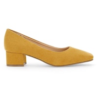 Block Heel Court Shoes