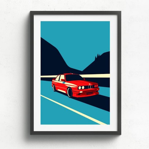 BMW E30 Artwork
