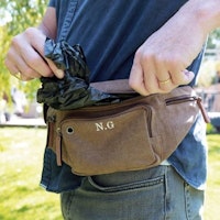 Personalised Dog Walking Belt Bag