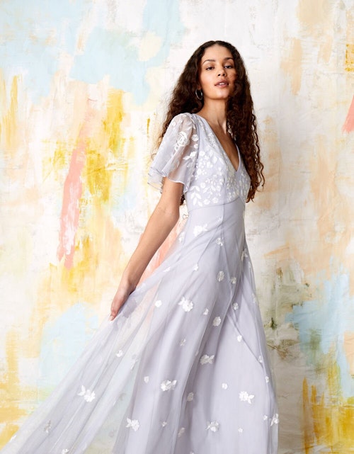 Monsoon, Kaitlyn Embroidered Maxi Dress, £170