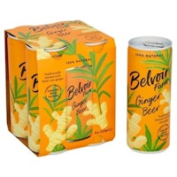 Belvoir Ginger Beer Cans 4 x 250ml
