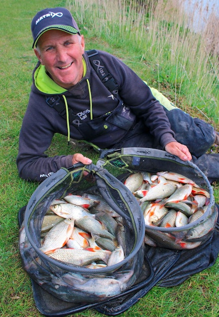 Big catches can be taken on the waggler Big catches can be taken on the waggler