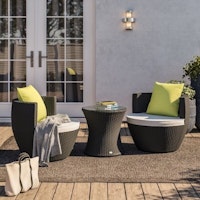 Yolanda 2 Seater Rattan Conversation Set
