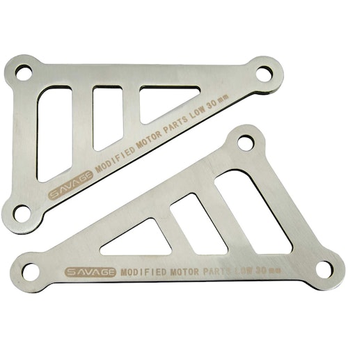 Savage Motorcycle Rear Suspension Lowering Link Kit