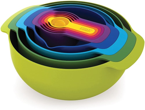 Joseph Joseph, Nest 9 Plus 9 Piece Compact Food Preparation Set, WAS £50 NOW £34.60