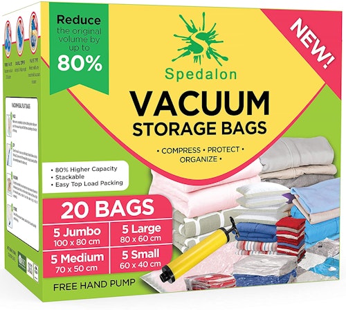 Spedalon, Vacuum Storage Bags, WAS £37.95 NOW £23.96
